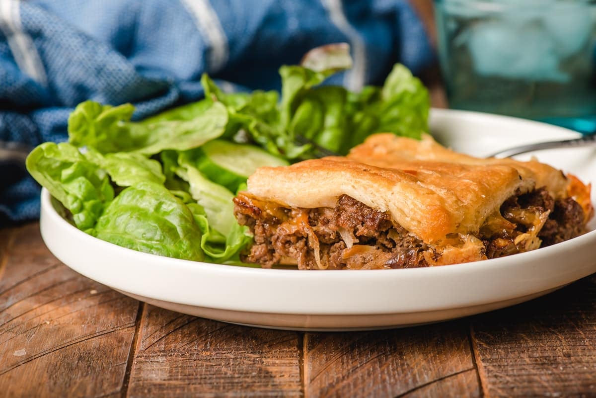 Runza Casserole (Ground Beef and Cabbage Casserole)